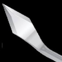 Nóż SLIT 1,0 mm Single-Bevel SSL10S zagięty 45 °