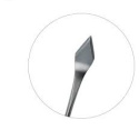 SSL20S Slit Angled Single-Bevel 2,0mm OPHTHALMIC MIKRO KNIFE