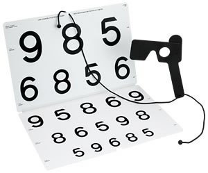 LEA NUMBERS® Chart for Vision Rehabilitation 1 m 52030 LEA NUMBERS® Chart for Vision Rehabilitation 1 m 52030