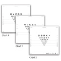 ETDRS original series 2 m – SLOAN letters, chart "1" NCKZO