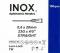 Kaniula 100 szt INOX 23G prosta TW 0,6 x 20 mm jednorazowe