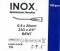 Kaniula 100 szt INOX 23G zagięta TW 0,6 x 20 mm 23045B