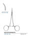 HALSTED-MOSQUITO curved forceps 015-101-140 pean