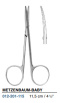 Baby Metzenbaum scissors, curved, 11.50 cm, 012-201-115