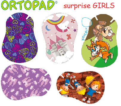 Ortopad SURPRISE MEDIUM for Girls