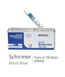 Test Schirmera Mark Blue Tear Test 100 szt Optitech