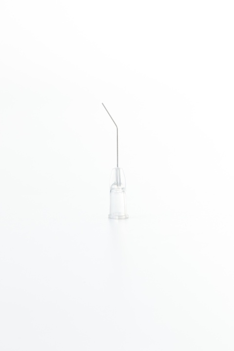 Kaniula do wiskoelastyku 27G zagięta 45 ° , 77082, 20 szt