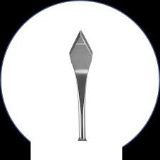 Nóż SLIT 2,4 mm Double-Bevel zagięty 45 ° 62017-DB