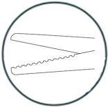 Nożyczki Osher Cutter/ IOL 5-701 proste do cięcia soczewek