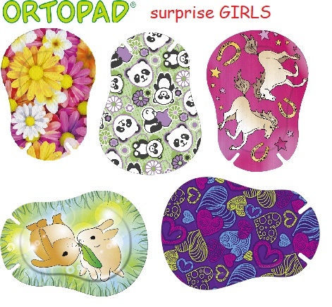 Ortopad SURPRISE MEDIUM for Girls zestaw