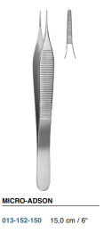 ADSON anatomical tweezers straight 013-2152-150