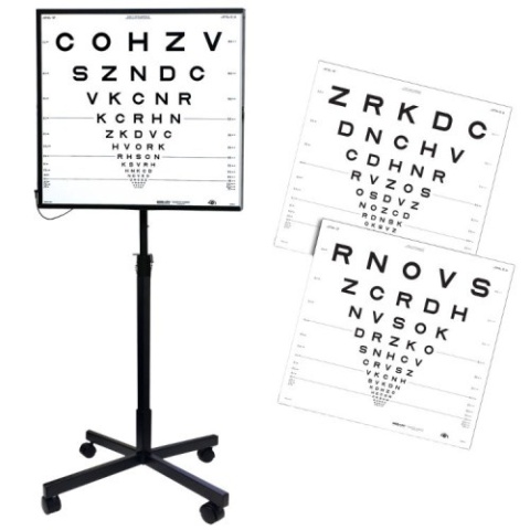 ETDRS Viewer ESV 3000, Illuminated Cabinet