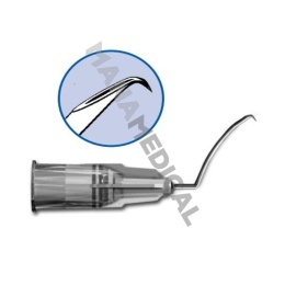 20 szt Kaniula cystotom 25G 22 mm formowana 16 mm 77006