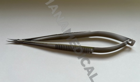 Igłotrzymacz CASTROVIEJO zakrzywiony 019-130-140TT