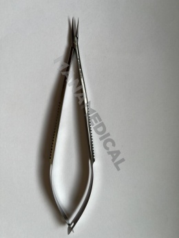 Igłotrzymacz CASTROVIEJO zakrzywiony 019-130-140TT