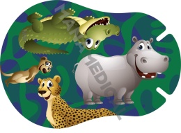 Ortopad AFRYKA zwierzęta JUNIOR