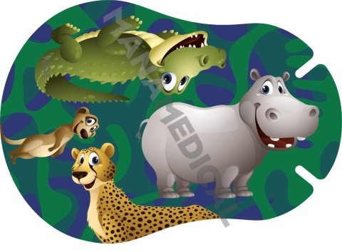 Ortopad AFRYKA zwierzęta REGULAR