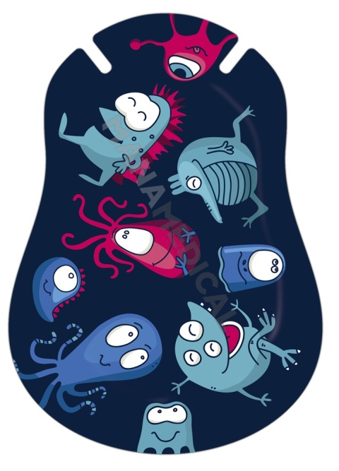 Ortopad MEDIUM POTWORKI świecące w ciemności