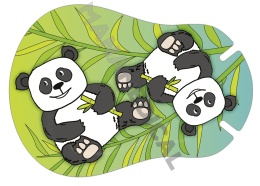 Ortopad MEDIUM Panda