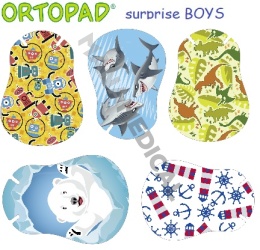 Ortopad SURPRISE JUNIOR C for Boys + 10 gratis