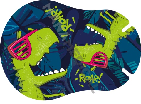 Ortopad T-REX w okularach MEDIUM