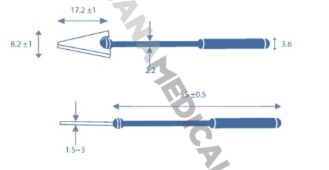 Strzałki PVA spongi 5 szt STERYLNE 70003