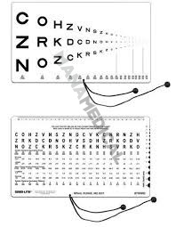 Tablica litery Sloan (RUNGE) , 40 cm 756900