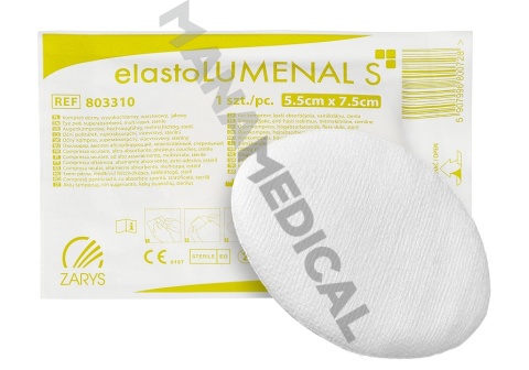 elastoLUMENAL S Kompres oczny sterylny ref 803310 op / 50 szt