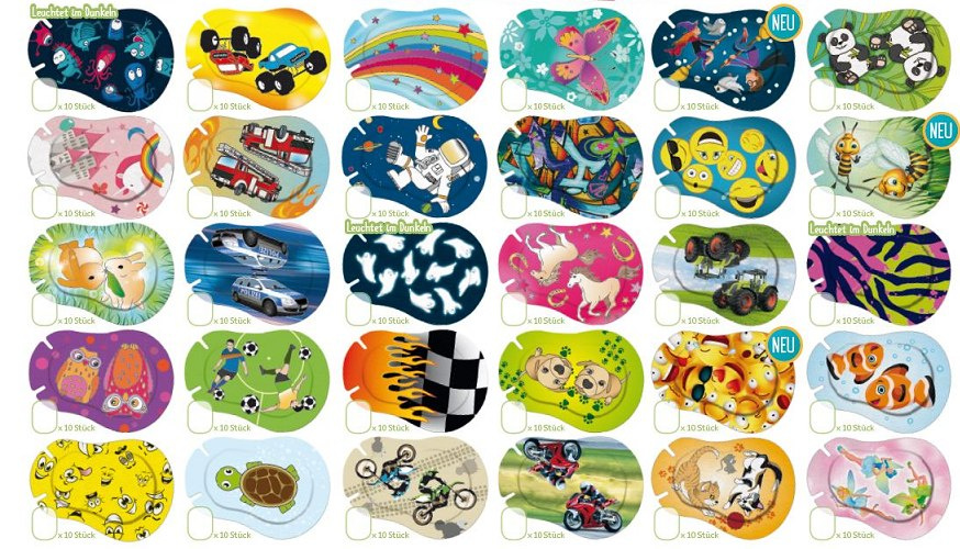 ORTOPAD set 5 x 10 pcs JUNIOR ORTOPAD set 5 x 10 pcs JUNIOR