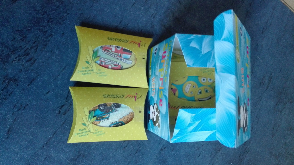 Ortopad SURPRISE JUNIOR for Boys - LIMITOWANA Ortopad SURPRISE JUNIOR for Boys - LIMITOWANA
