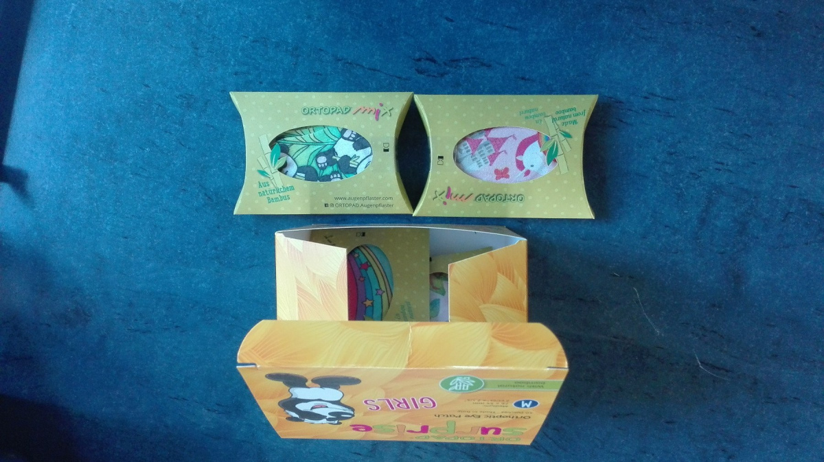 Ortopad SURPRISE JUNIOR for Girls - LIMITOWANA Ortopad SURPRISE JUNIOR for Girls - LIMITOWANA