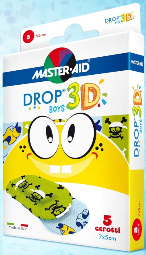 Plastry DROP 3D BOYS 70462 Plastry DROP 3D BOYS 70462