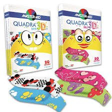 Plastry QUADRA 3D GIRLS 70465 Plastry QUADRA 3D GIRLS 70465