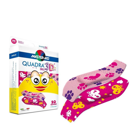 Plastry QUADRA 3D GIRLS 70465 Plastry QUADRA 3D GIRLS 70465