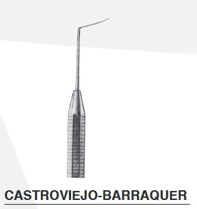 CASTROVIEJO double-sided spatula 032-481-050 CASTROVIEJO double-sided spatula 032-481-050