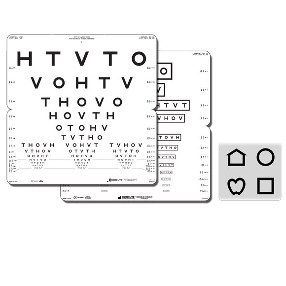 HOTV Folding Eye Chart (Massachusetts) 52214