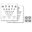 HOTV Folding Eye Chart (Massachusetts) 52214