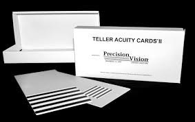 Teller Acuity Cards® II, 8 plates (half set)