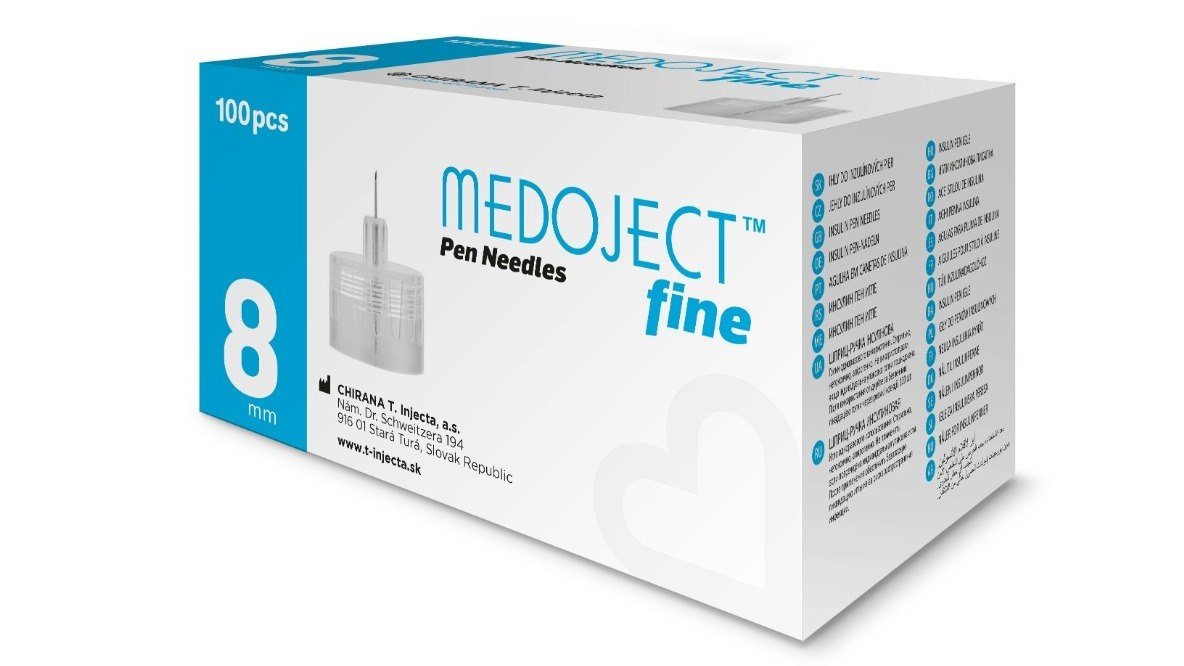 MEDOJECT 30G igły do penów 8 x 0,30 mm MEDOJECT 30G igły do penów 8 x 0,30 mm