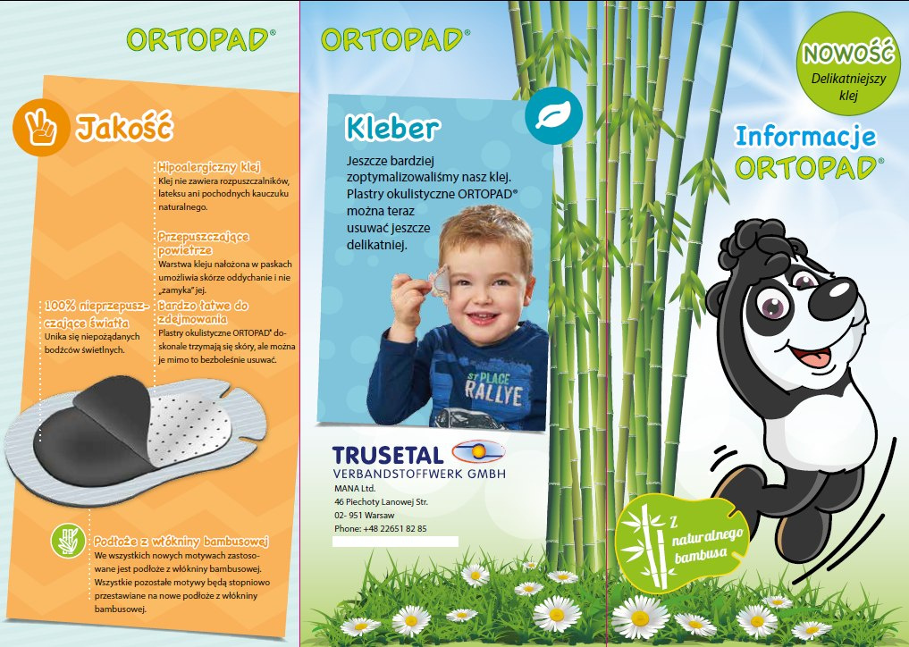 Ortopad JUNIOR POLNE KWIATY Ortopad JUNIOR POLNE KWIATY