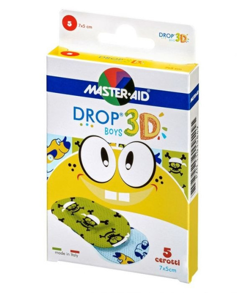 Plastry DROP 3D BOYS 70462 Plastry DROP 3D BOYS 70462