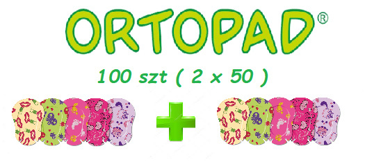 GIRLS SOFT Ortopad 100 szt MEDIUM ( 2 x 50 szt )