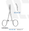 Forceps bent HARTMANN 015-121-100