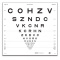 ETDRS 2000 SERIES CHART 1 EYE CHART